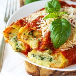 Cheesy Manicotti