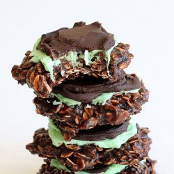 Mint No Bake Cookies