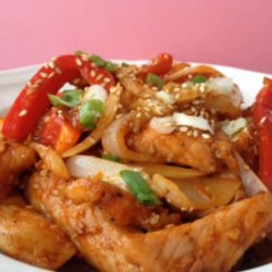 Sweet and Spicy Pork Stir Fry