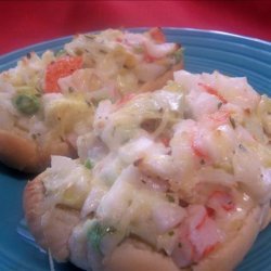 Crabmeat and Artichoke Hearts Sandwich