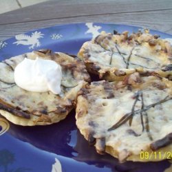 Mushroom and Parmesan Tarts