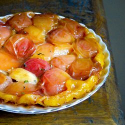 Peach Tarte Tatin