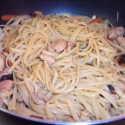 Easy Chicken Teriyaki With Linguine