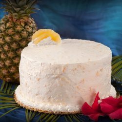 Pineapple Ambrosia Cake