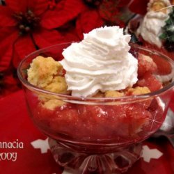 Cranberry Pear Cobbler