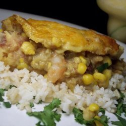 Shrimp Enchiladas Verde