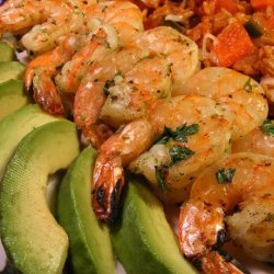 Cilantro Lime Shrimp With a Honey Lime Dipping Sauce