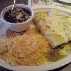 Shrimp Enchiladas With Mole