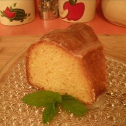 Busy Day Lemon Glazed Pound Cake