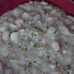 Bean, Potato and Sauerkraut Soup