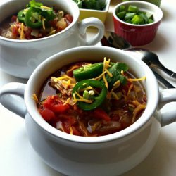 Slow Cooker Chicken Tortilla Soup