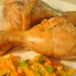 Chicken Drumsticks in Ginger Wine