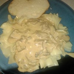 The Easiest Crockpot Beef Stroganoff Recipe