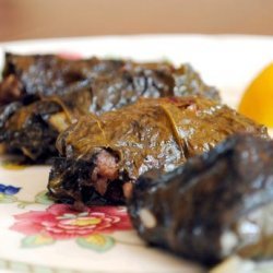 Greek Dolma Aka Stuffed Grape Leaves