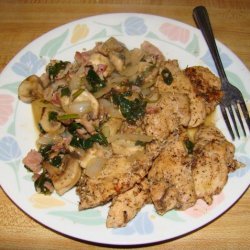 Seasoned Chicken in a Light Wine Sauce