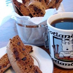 Chai Chocolate Chip Biscotti