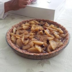 Apple Walnut Tart With Date/Nut Crust