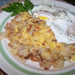 Creamy Skillet Hash Browns Casserole