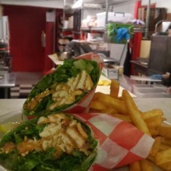 Orient Chicken Wraps