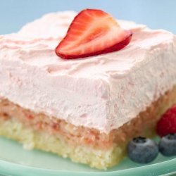 Strawberry Cream Squares