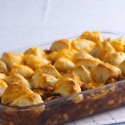 Cheesy Beef  'n Biscuit Casserole
