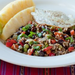 Gallo Pinto (Costa Rican Beans and Rice)