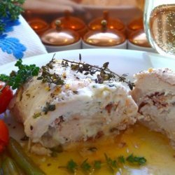 Boursin Cheese and Bacon Stuffed Chicken Breasts - for Two!