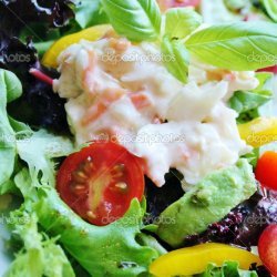 Avocado, Tomato and Pepper Salad