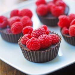 Raspberry Chocolate Cups