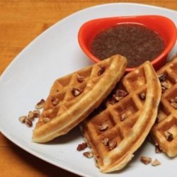 Pecan and Bacon Waffles