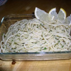 Low Fat Butter & Lemon Spaghetti (Kosher-Dairy)