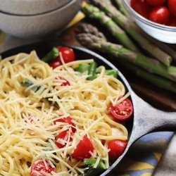 Pasta With Shrimp and Asparagus