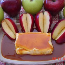 Caramel Cream Cheese Apple Dip