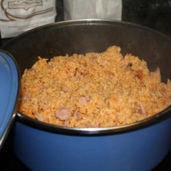 Arroz Con Salchichas (Vienna Sausages)