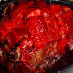 Candy Apple Glazed Ham