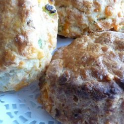 Pepper Jack & Green Onion Mini Scones