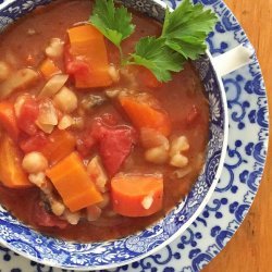 Slow Cooker Bean and Barley Soup