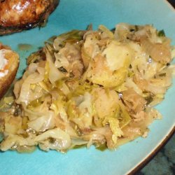 Abc's  Sauteed Apple, Brussels Sprouts and  Cabbage