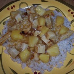 Sweet and Sour Chicken With Rice