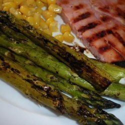Roasted Asparagus With Balsamic Browned Butter - Healthy Low-Cal