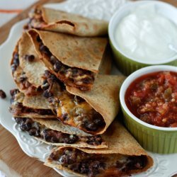 Black Bean Quesadillas