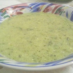 Chilled Minted Zucchini Soup