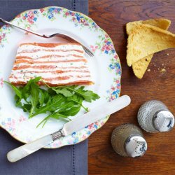 Smoked salmon Terrine