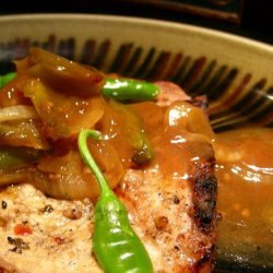 Grilled Pork Chops With Vegetables