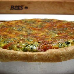 Tomato Florentine Quiche