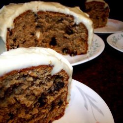 Cake With Green Tomatoes and Cream Cheese Frosting