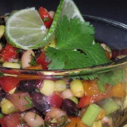 Black Bean & Black-Eyed Pea Salsa