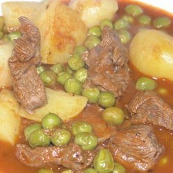 Croatian Lamb/Beef Stew With Green Peas
