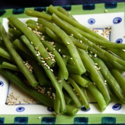 Easy Sesame Green Beans