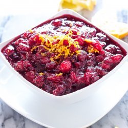 Cranberry and Orange Sauce